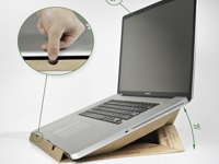 Behance Ilya Andreev Pizza Box Laptop Stand